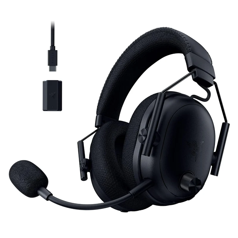 Razer Blackshark V3 Pro Wireless ANC eSports Gaming Headset with Ultra-Low Latency & THX Spatial Audio for PC/ Mac/ PlayStation/ Nintendo Switch/ Steam Deck/ Smartphone (Black, White)