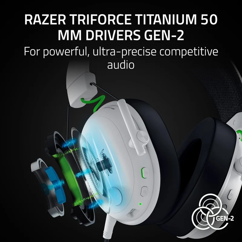 Razer Blackshark V3 Wireless eSports Headset for Xbox (Black, White)