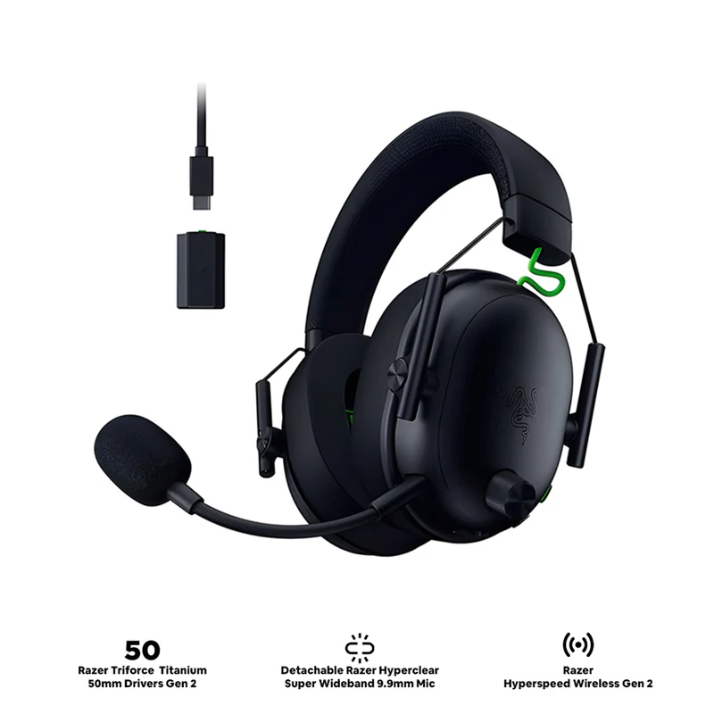 Razer Blackshark V3 Wireless eSports Headset for Xbox (Black, White)
