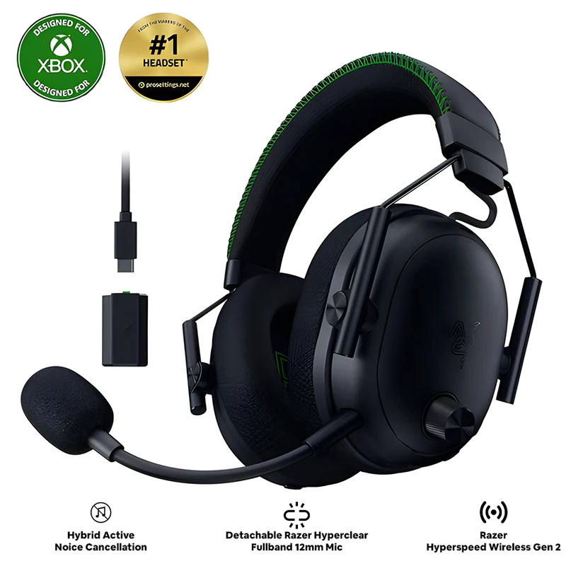 Razer Blackshark V3 Pro Wireless ANC eSports Gaming Headset for Xbox (Black)