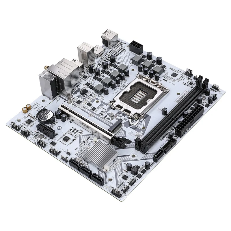 ColorFul Battle-AX H610M-GHA Wifi D5 V20 Motherboard (White)