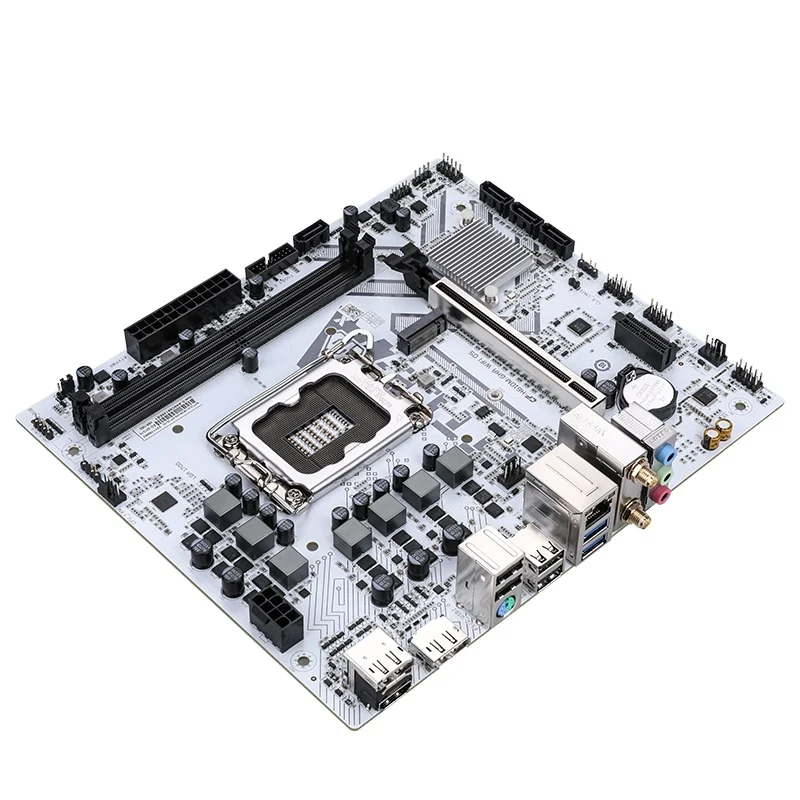 ColorFul Battle-AX H610M-GHA Wifi D5 V20 Motherboard (White)