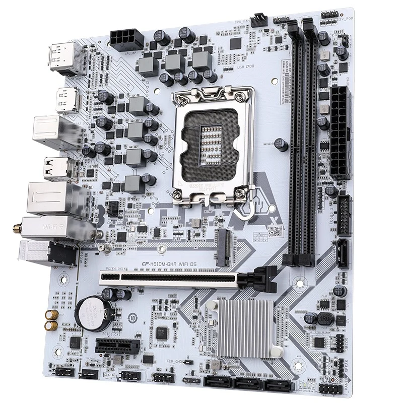 ColorFul Battle-AX H610M-GHA Wifi D5 V20 Motherboard (White)