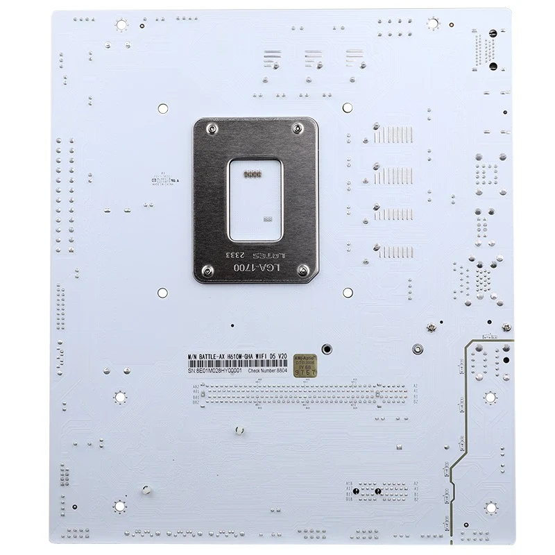 ColorFul Battle-AX H610M-GHA Wifi D5 V20 Motherboard (White)