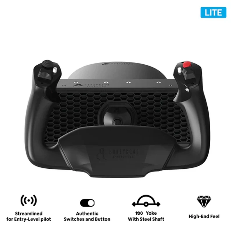 Honeycomb Aeronautical Alpha Flight Controls Lite for Windows 10/11 & Mac