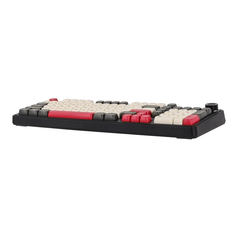 Ajazz AF98 Plus RGB Tri-Mode 97-Keys Membrane Keyboard (Black Shark Red)