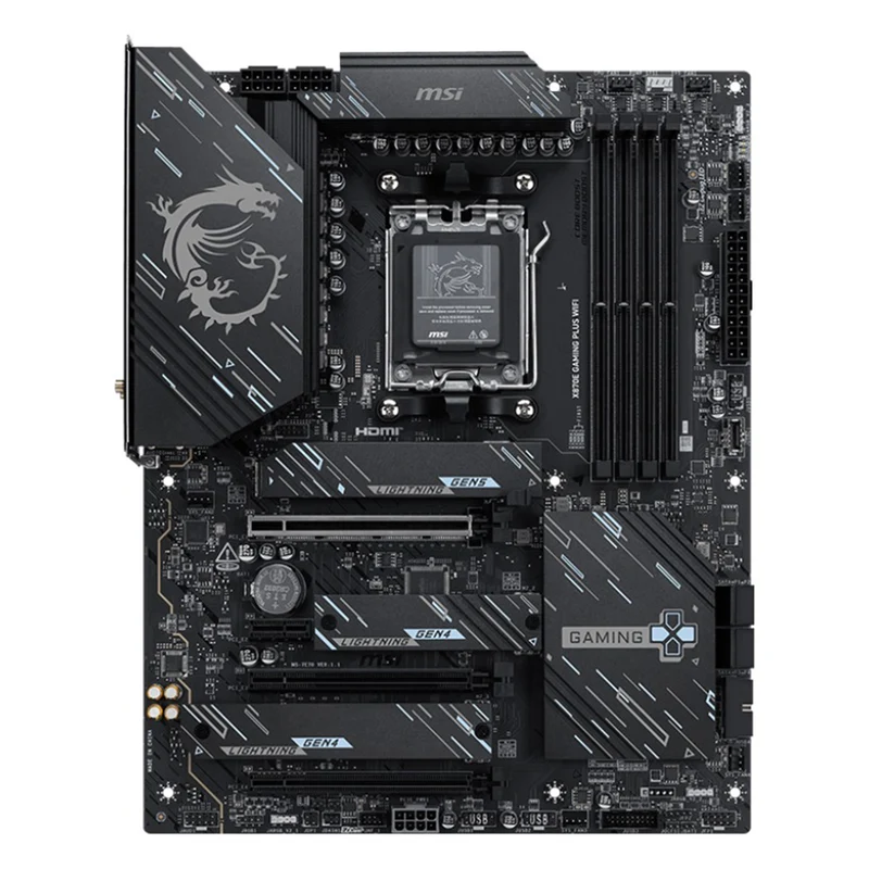 MSI X870E Gaming Plus Wifi DDR5 AMD Motherboard