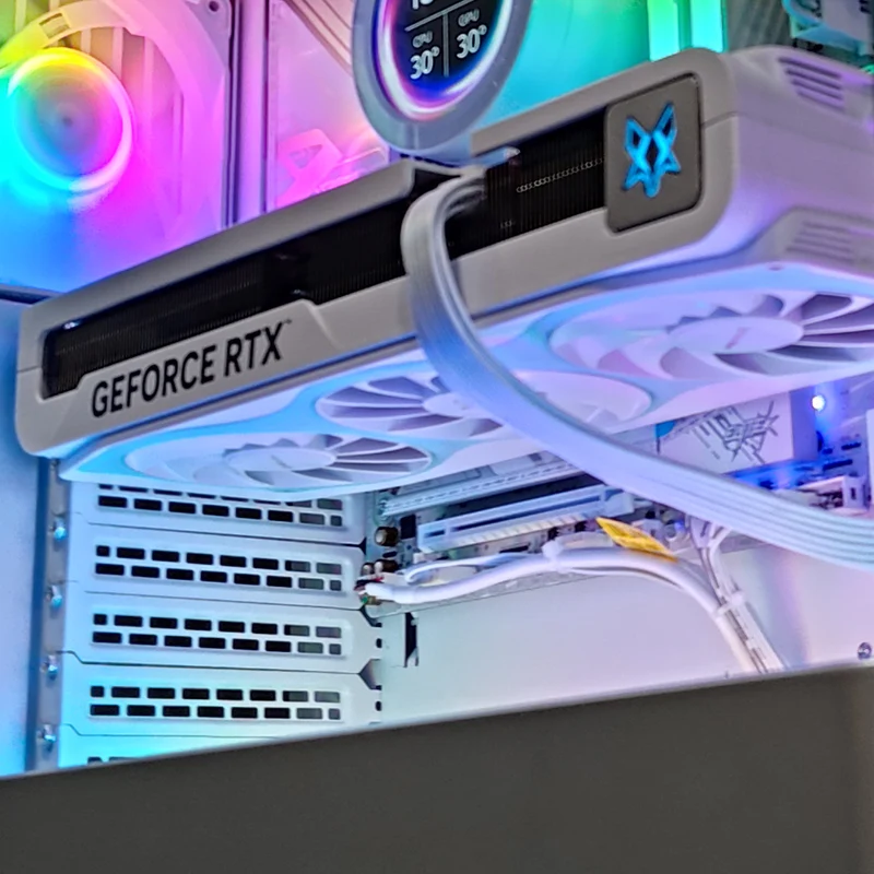 Optima Evolv S2 White Desktop Gaming PC | AMD Ryzen 7 9700X | 32GB RAM | 1TB SSD | RTX 5070 TI | Windows 11 Pro