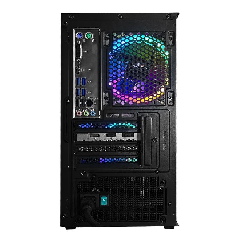 Alpha M305 Mesh Black Desktop Gaming PC | AMD Ryzen 5 5500 | 16GB RAM | 512GB SSD | RTX 3050 | Windows 11 Pro