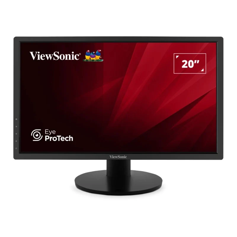 ViewSonic VA2025-H 20" WSXGA (1600x900) 60Hz 5ms GTG TN Technology Home & Office Monitor with Tilt Adjustment