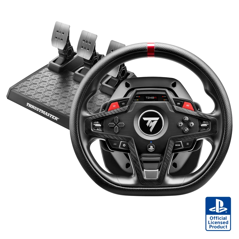 Thrustmaster T248R Force Feedback Racing Wheel and Pedal Set for PS5/PS4 (4160879)