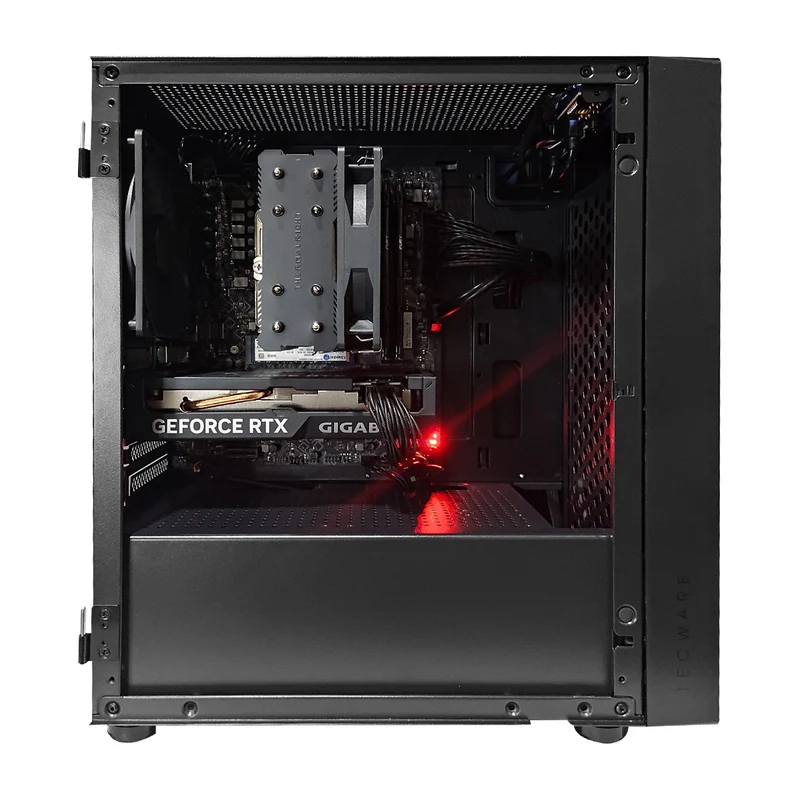 Alpha Nexus Air M2 Black Desktop Gaming PC | Intel i5 12400F | 16GB RAM | 500GB SSD | GeForce RTX 4060 OC | Windows 11 Pro