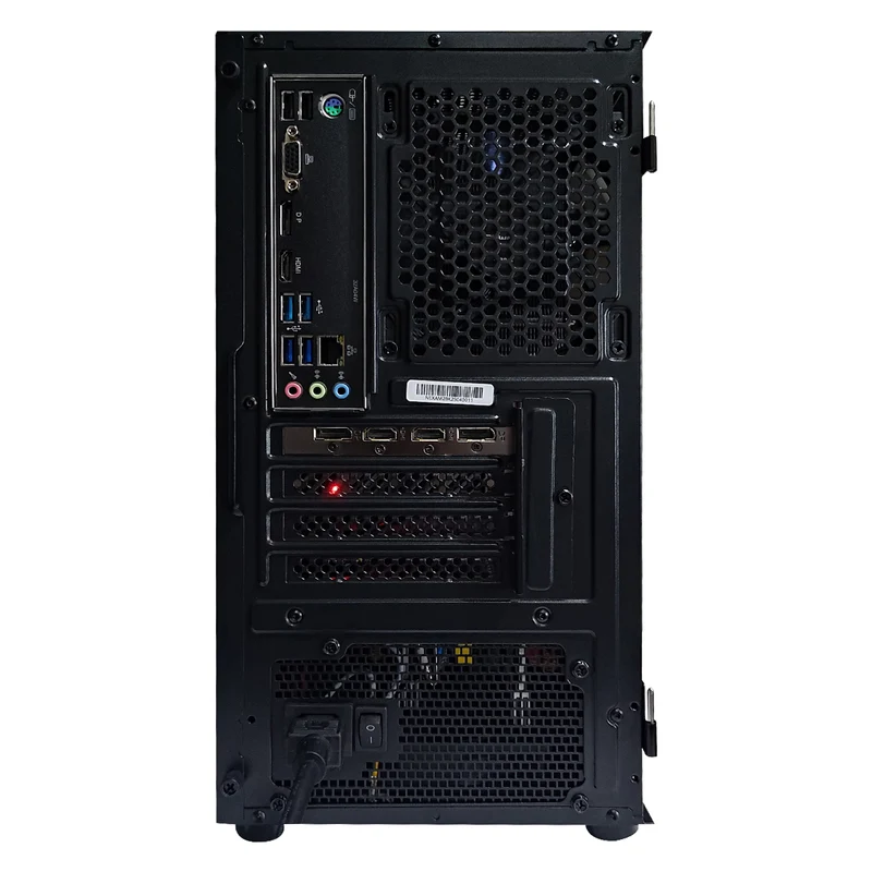 Alpha Nexus Air M2 Black Desktop Gaming PC | Intel i5 12400F | 16GB RAM | 500GB SSD | GeForce RTX 4060 OC | Windows 11 Pro