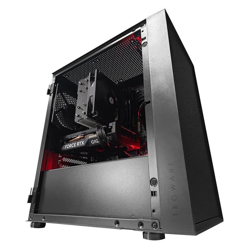 Alpha Nexus Air M2 Black Desktop Gaming PC | Intel i5 12400F | 16GB RAM | 500GB SSD | GeForce RTX 4060 OC | Windows 11 Pro