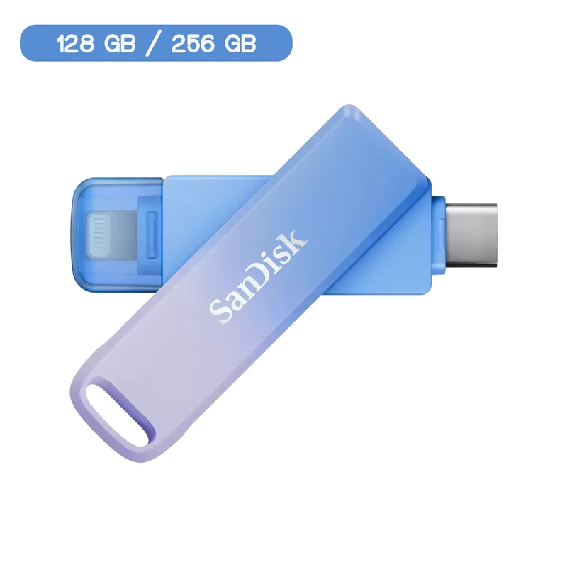 SanDisk Creator USB 3.2 Gen 1 USB-C & Lightning Phone Drive (128GB, 256GB)