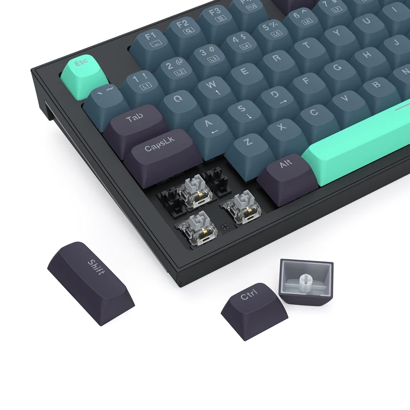 Redragon K611-BGB Bes Wired USB Mechanical Gaming Keyboard (RPC Linear Switch) (Blue/Green/Black)