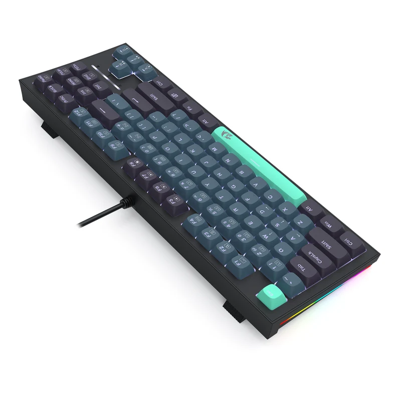 Redragon K611-BGB Bes Wired USB Mechanical Gaming Keyboard (RPC Linear Switch) (Blue/Green/Black)