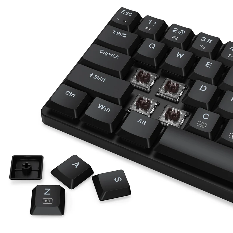 Redragon BS-8773 2.4G Wireless Mechanical Keyboard & Mouse Bundle (Black)