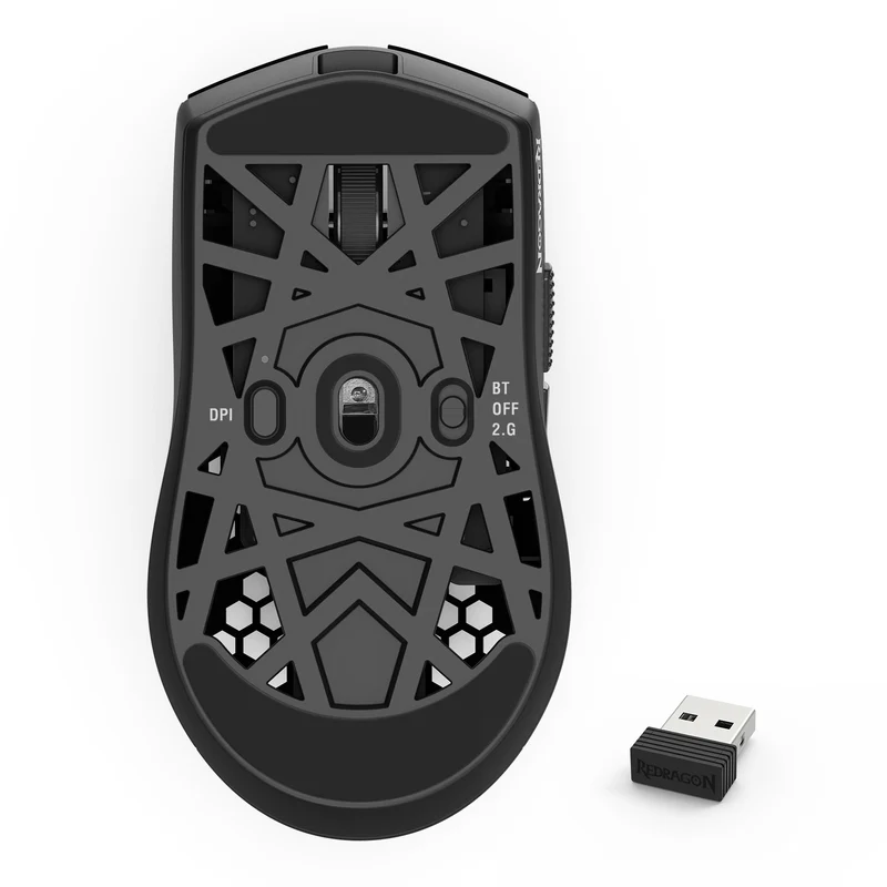 Redragon M725-LIT Astrolabe Lite 8000DPI 3-Modes Honeycomb Lightweight Gaming Mouse