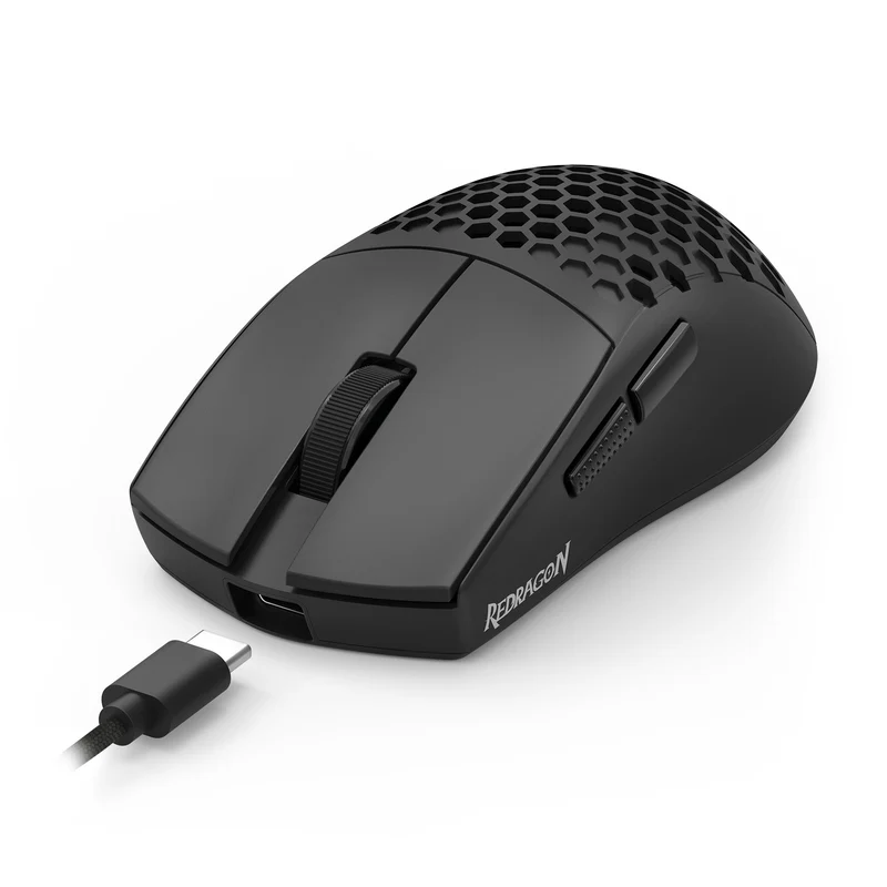 Redragon M725-LIT Astrolabe Lite 8000DPI 3-Modes Honeycomb Lightweight Gaming Mouse