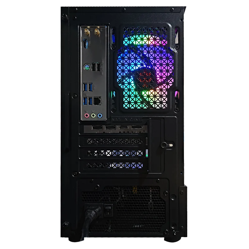 Alpha Reyna Black Desktop Gaming PC | AMD Ryzen 5 5600 | 16GB RAM | 512GB SSD | RTX 4060 | Windows 11 Pro