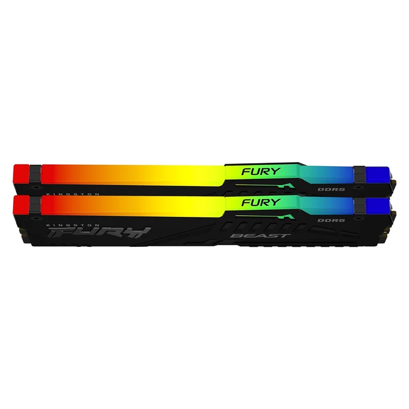 Kingston Fury Beast 16GB DDR5 RGB 5200MT/s Memory (Kit Of 2) (KF552C40BBAK2-16)