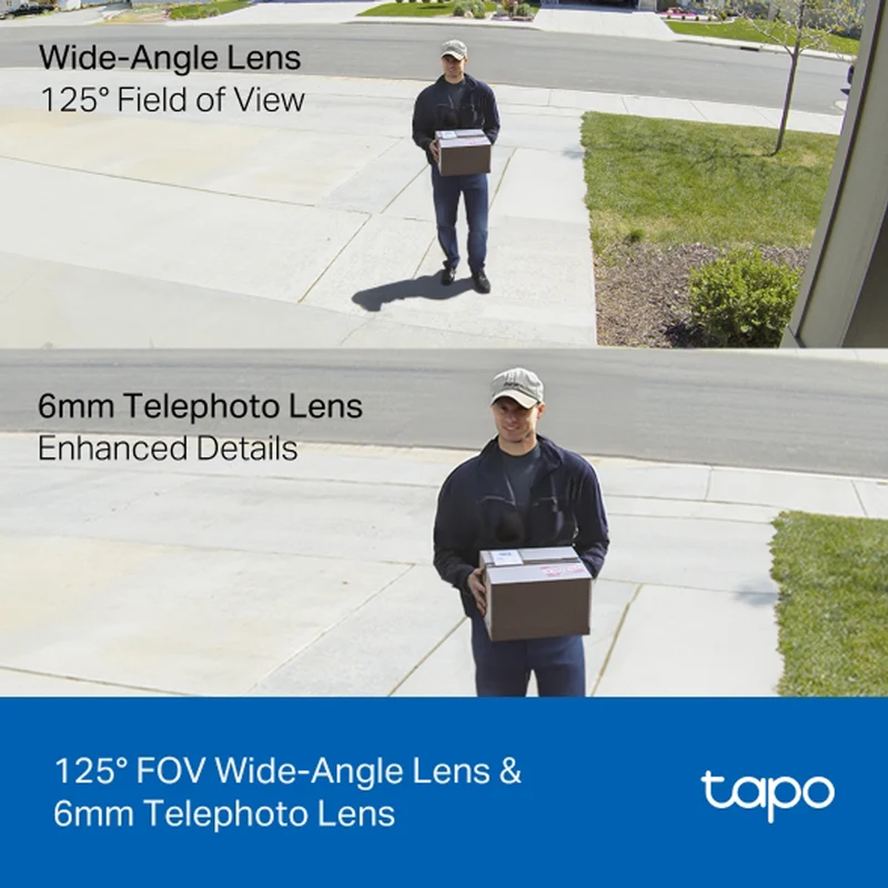 TP-Link Tapo C246D Indoor/Outdoor Dual Lense Pan/tilt Security Camera