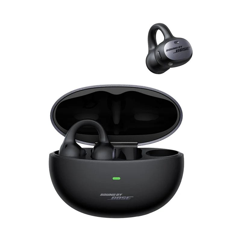 Baseus Inspire XC1 Open-Ear True Wireless Earbuds with Sound by Bose (Cosmic Black, Starlight Off-White)