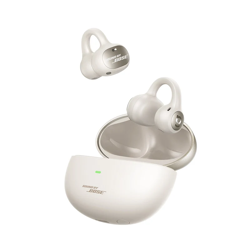Baseus Inspire XC1 Open-Ear True Wireless Earbuds with Sound by Bose (Cosmic Black, Starlight Off-White)