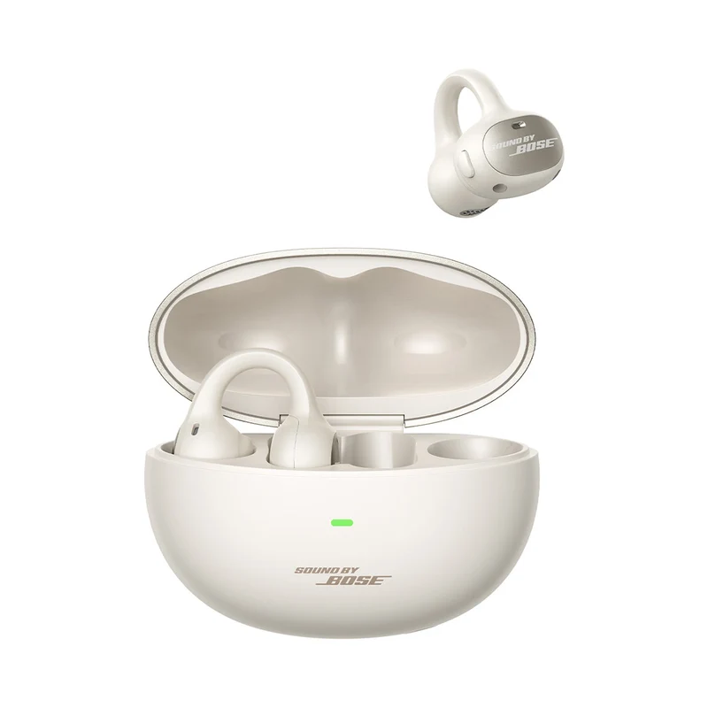Baseus Inspire XC1 Open-Ear True Wireless Earbuds with Sound by Bose (Cosmic Black, Starlight Off-White)