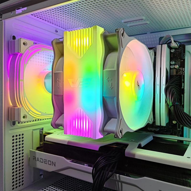 Sigma DB330M White Desktop Gaming PC | AMD Ryzen 7 8700F | 32GB RAM | 1TB SSD | with WiFi + Bluetooth | RX 9060 XT OC | Windows 11 Pro