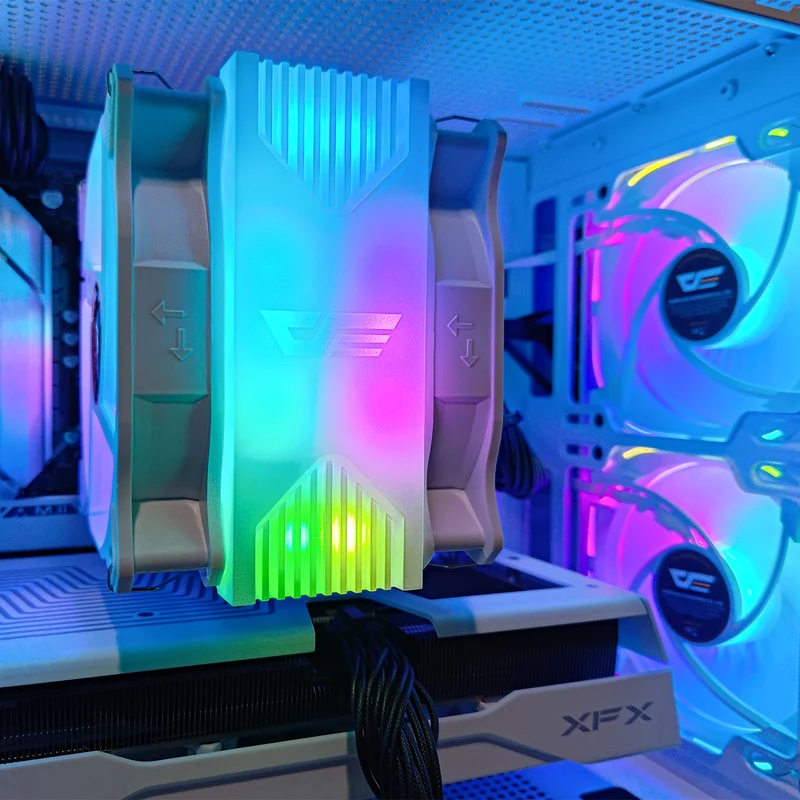 Sigma DB330M White Desktop Gaming PC | AMD Ryzen 7 8700F | 32GB RAM | 1TB SSD | with WiFi + Bluetooth | RX 9060 XT OC | Windows 11 Pro