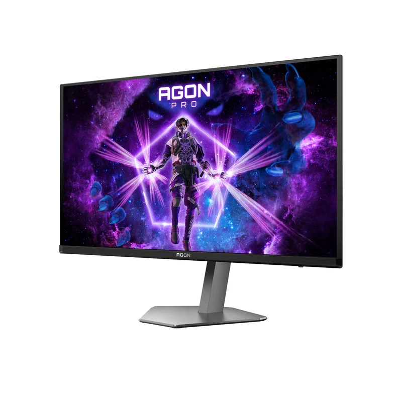 AOC Agon Pro AG276UZ/71 27" Dual Mode UHD (3840x2160) @ 240Hz/FHD (1920x1080) @ 480Hz 0.3ms MPRT Fast IPS Gaming Monitor with Tilt, Pivot, Swivel & Height Adjustment (Black/Grey)