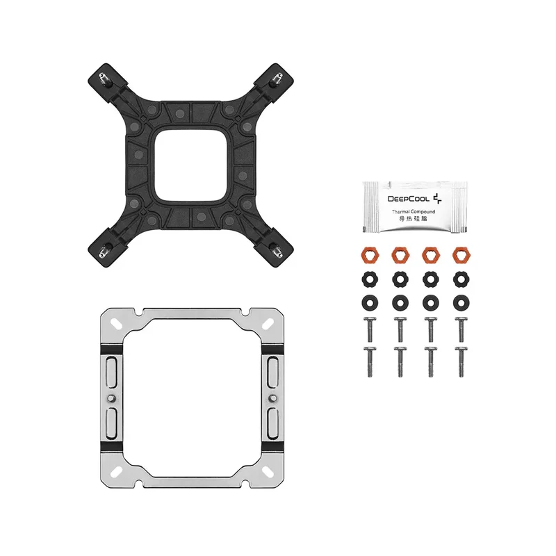 DeepCool AK500S Digital SE CPU Cooler with a Status Display (Black, White)