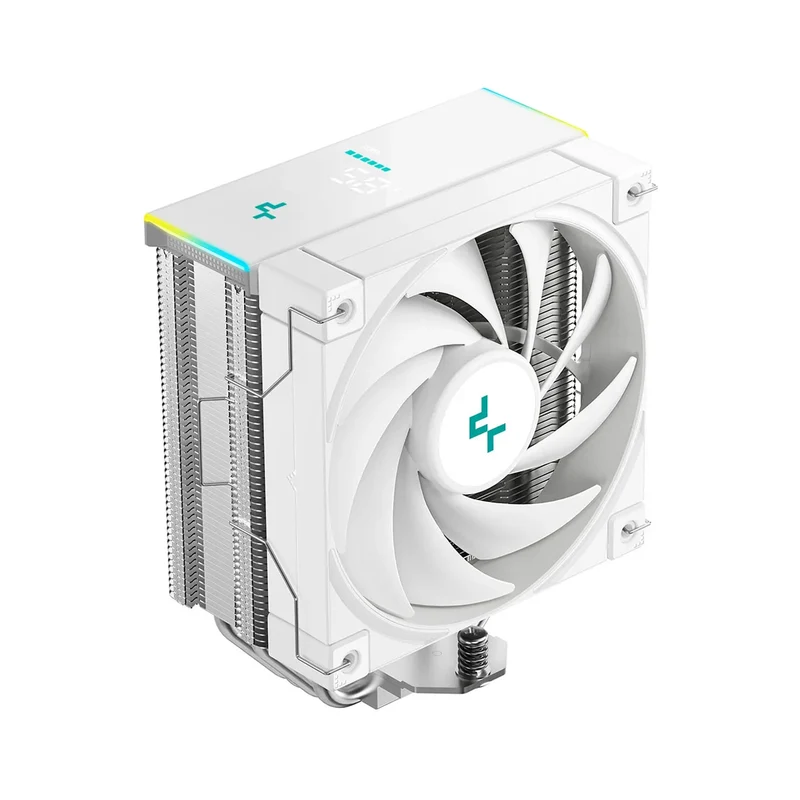 DeepCool AK400 Digital SE WH CPU Cooler with a Status Display (White) (R-AK400-WHADMN-GJD)