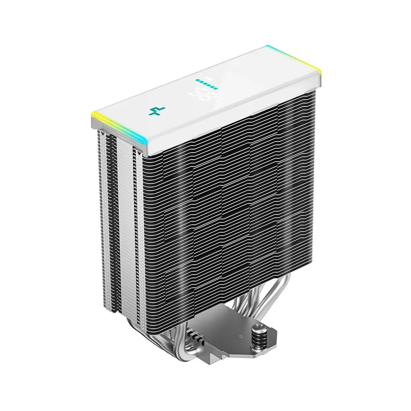 DeepCool AK400 Digital SE WH CPU Cooler with a Status Display (White) (R-AK400-WHADMN-GJD)