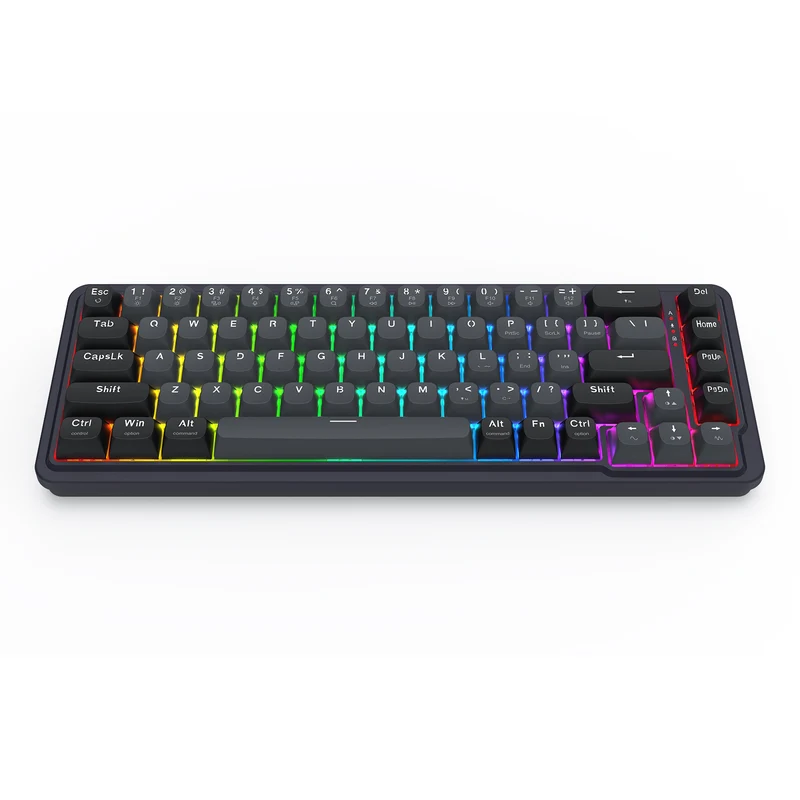 Redragon K709GB Nova Magnetic RGB Hot-Swappable Wired 65% Keyboard with Rapid Trigger (UltraMag Magnetic Linear Switch) (Gray/Black) (K709GB-RGB-M)