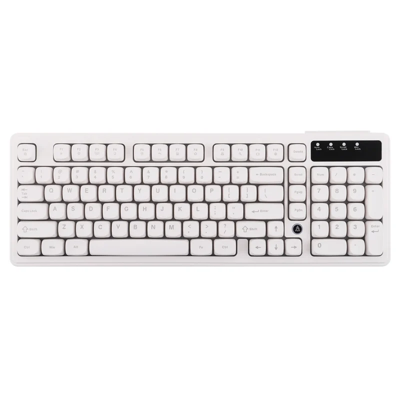 Ajazz AF98 Wired 97-Keys Membrane Keyboard (White)
