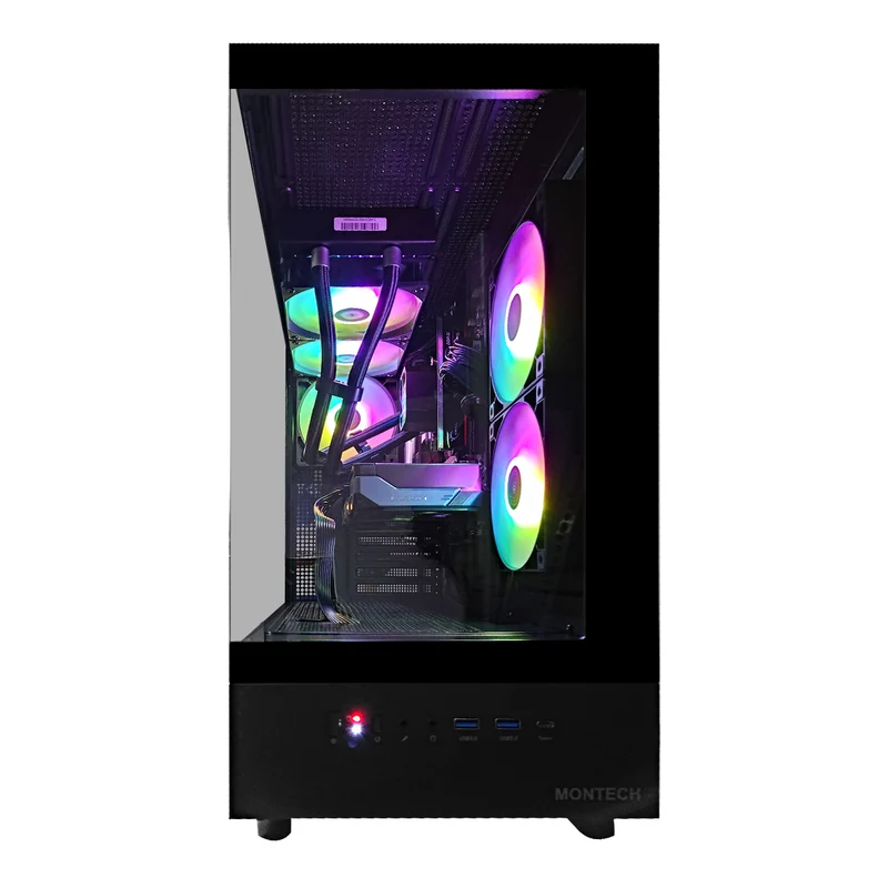 Sigma XR Black Desktop Gaming PC | Ryzen 5 7500F | 32GB RAM | 1TB SSD with WiFi + Bluetooth | RX 9060 XT | Windows 11 Pro