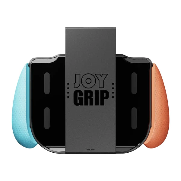 Skull & Co. Joy Grip for Nintendo Switch 2 (Black, Neon Blue/Red)