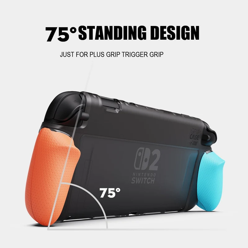 Skull & Co. Grip Case for Nintendo Switch 2 (Black, Neon Blue/Red, First Wave Edition, Tetris Limited Edition, Light Purple/Light Green, Light Purple/Light Green Limited Edition)