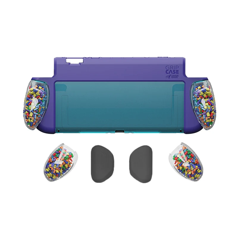 Skull & Co. Grip Case for Nintendo Switch 2 (Black, Neon Blue/Red, First Wave Edition, Tetris Limited Edition, Light Purple/Light Green, Light Purple/Light Green Limited Edition)