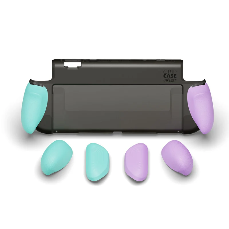Skull & Co. Grip Case for Nintendo Switch 2 (Black, Neon Blue/Red, First Wave Edition, Tetris Limited Edition, Light Purple/Light Green, Light Purple/Light Green Limited Edition)