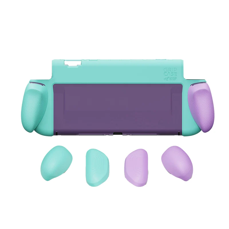 Skull & Co. Grip Case for Nintendo Switch 2 (Black, Neon Blue/Red, First Wave Edition, Tetris Limited Edition, Light Purple/Light Green, Light Purple/Light Green Limited Edition)