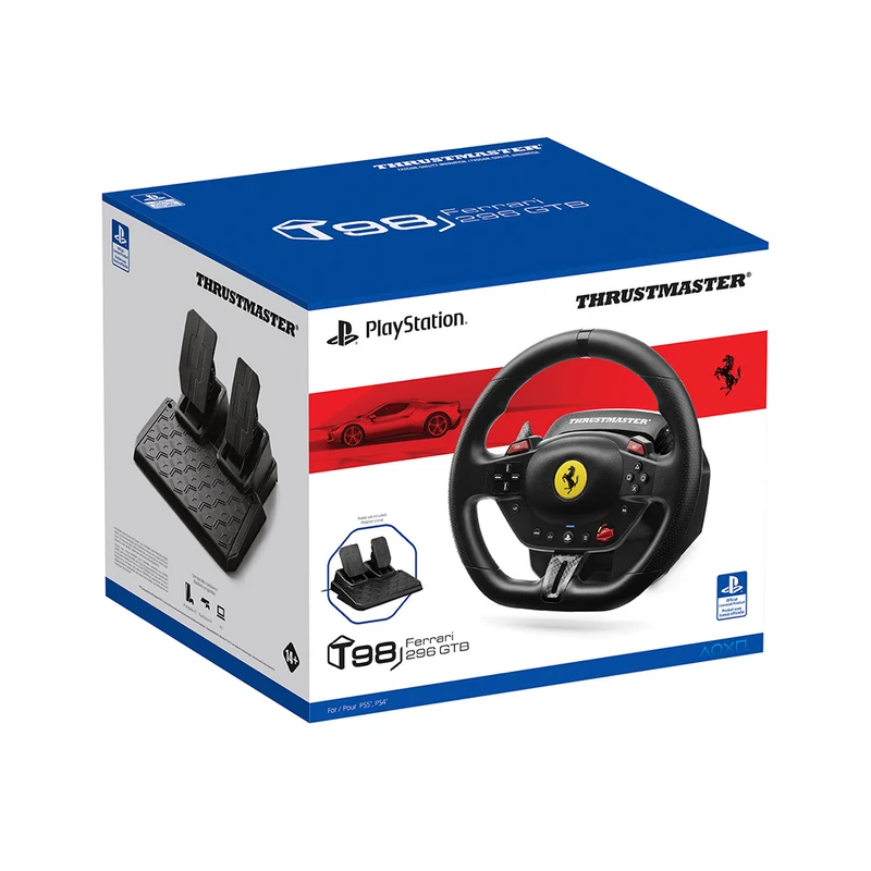 Thrustmaster T98 Ferrari 296 GTB for PS5 / PS4 / Windows 10/11 (4160918)