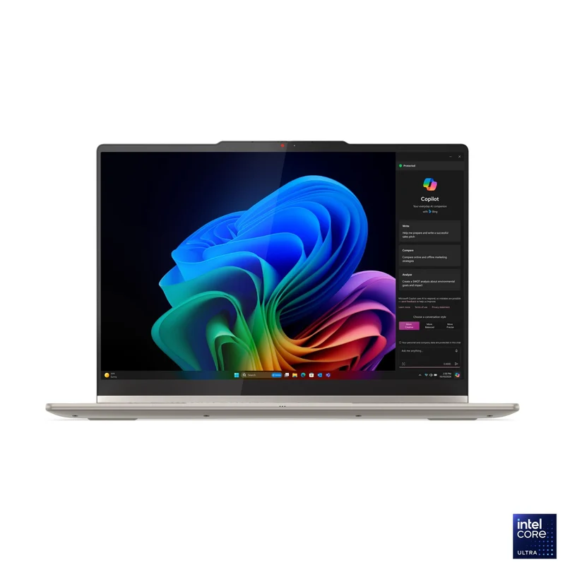 Lenovo Yoga 7 2-in-1 14ILL10 83JQ00AGPH Copilot+ PC Laptop (Seashell) | 14" WUXGA (1920x1200) OLED Touch | Core Ultra 5 226V | 16GB RAM | 1TB SSD | Intel Arc Graphics 130V | Windows 11 Home | MS Office Home 2024 + MS 365 Basic + Pen + Slim Mouse + Sleeve