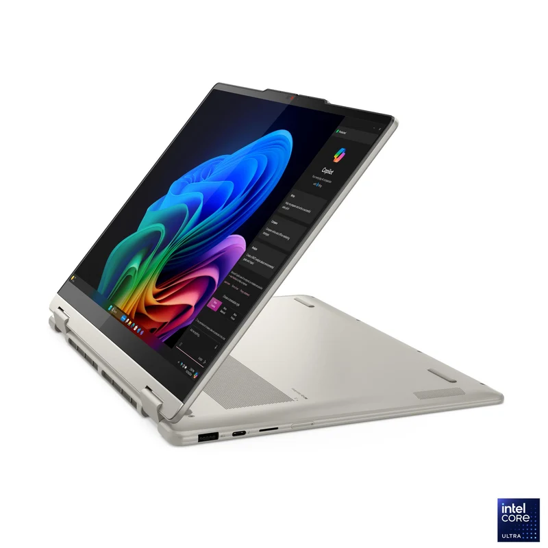 Lenovo Yoga 7 2-in-1 14ILL10 83JQ00AGPH Copilot+ PC Laptop (Seashell) | 14" WUXGA (1920x1200) OLED Touch | Core Ultra 5 226V | 16GB RAM | 1TB SSD | Intel Arc Graphics 130V | Windows 11 Home | MS Office Home 2024 + MS 365 Basic + Pen + Slim Mouse + Sleeve