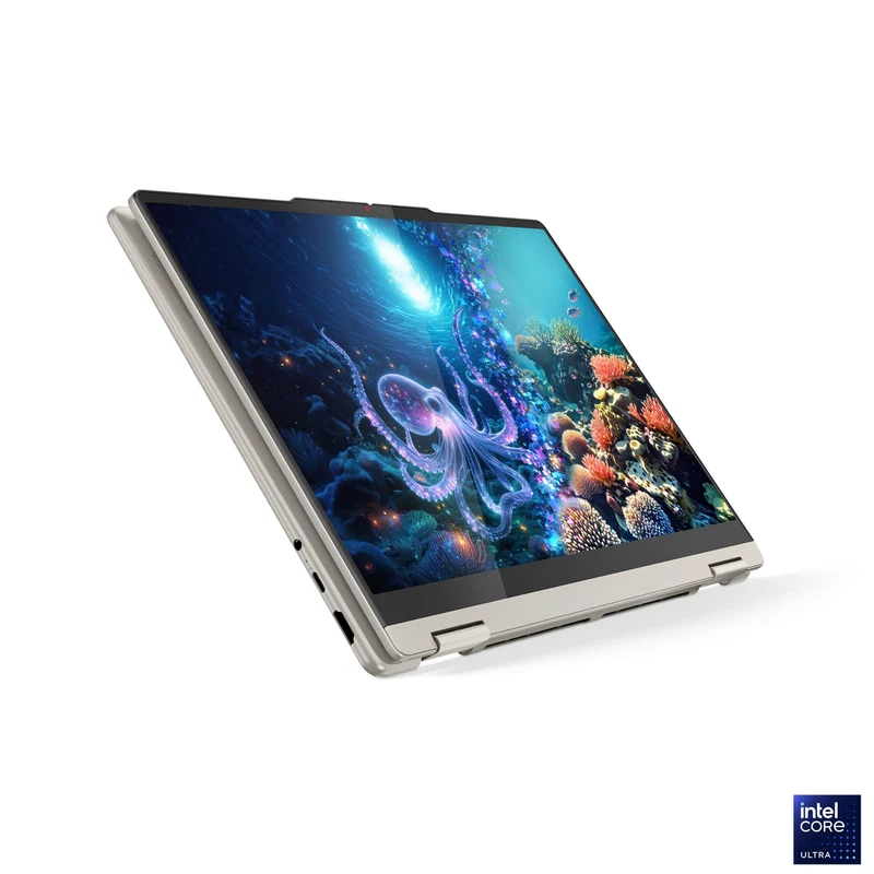 Lenovo Yoga 7 2-in-1 14ILL10 83JQ00AGPH Copilot+ PC Laptop (Seashell) | 14" WUXGA (1920x1200) OLED Touch | Core Ultra 5 226V | 16GB RAM | 1TB SSD | Intel Arc Graphics 130V | Windows 11 Home | MS Office Home 2024 + MS 365 Basic + Pen + Slim Mouse + Sleeve
