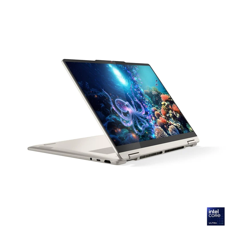 Lenovo Yoga 7 2-in-1 14ILL10 83JQ00AGPH Copilot+ PC Laptop (Seashell) | 14" WUXGA (1920x1200) OLED Touch | Core Ultra 5 226V | 16GB RAM | 1TB SSD | Intel Arc Graphics 130V | Windows 11 Home | MS Office Home 2024 + MS 365 Basic + Pen + Slim Mouse + Sleeve