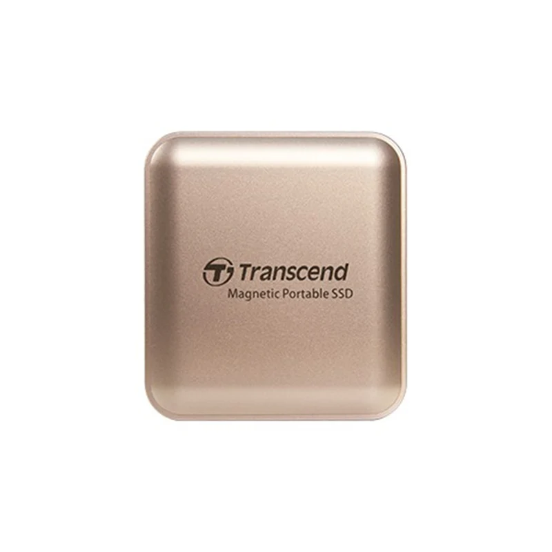 Transcend ESD420 USB 20GBPs 2000MB/s Read & Write Type-C Magnetic Portable SSD (Champagne Gold) (1TB, 2TB, 4TB)